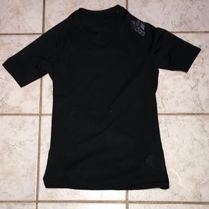 Adidas New Athletic Shirt with Mesh/Open Back